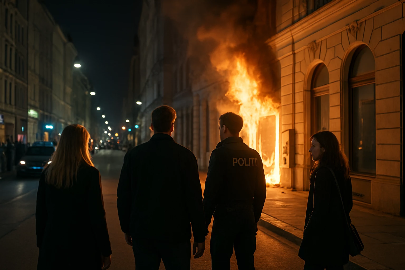 Editorial image for: Swedish tourists set fire to a sexclub in Palma de Mallorca, Spain
