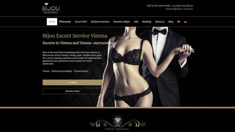Exklusive Escorts von der Bijou Escort Agentur