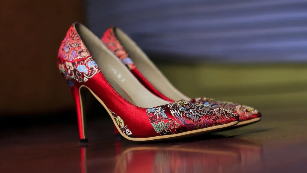 shoes of a Viennese Chinese sex worker