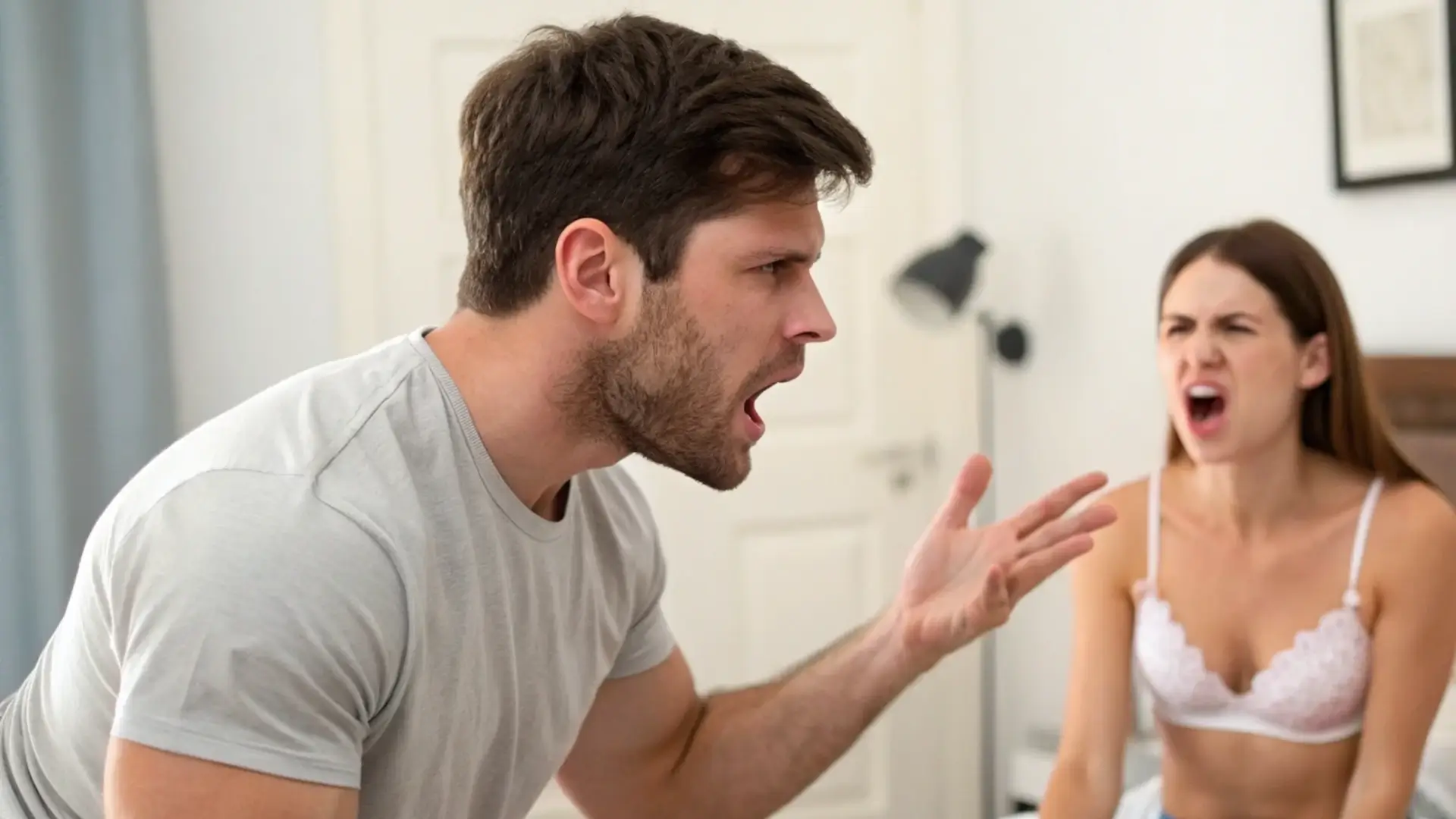 arguing with an illegal sex worker