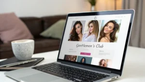 girl profiles on a sex club website