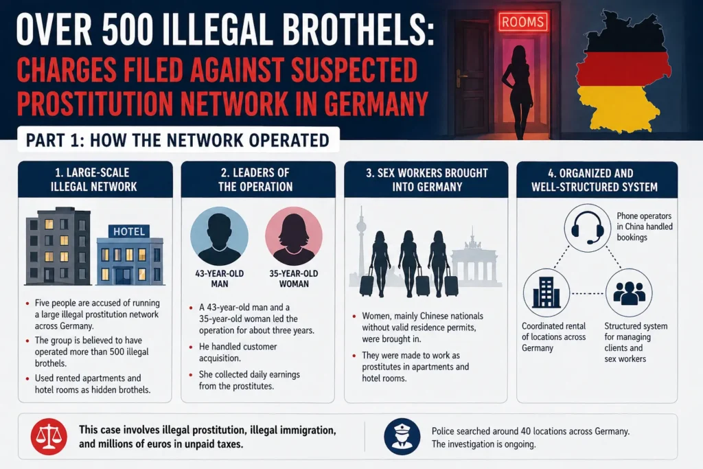 500 illegal brothels