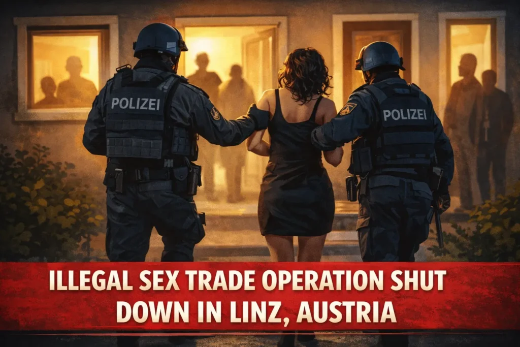 Illegal Prostitution Ring Uncovered in Austrian City — Three Children Found at Scene