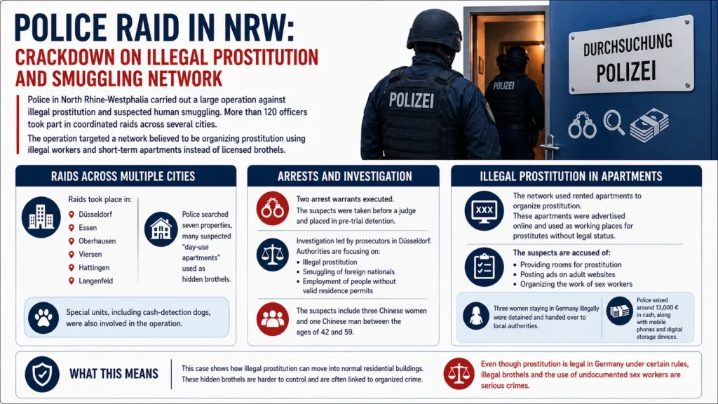 police raid in NRW
