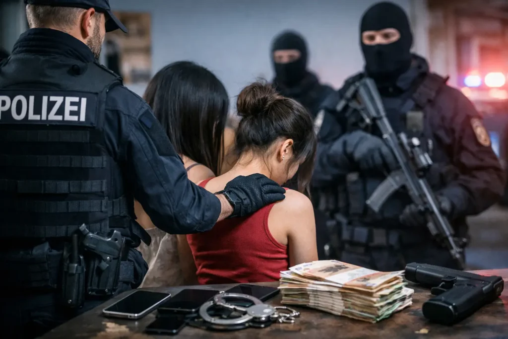 Police Bust Human Trafficking Network Across Germany