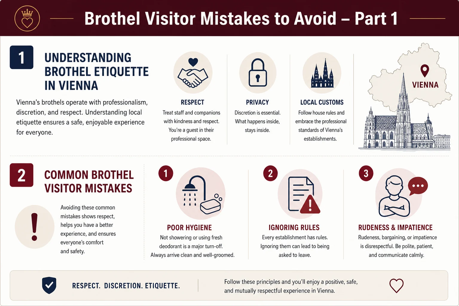 Brothel Visitor Mistakes to Avoid infographic