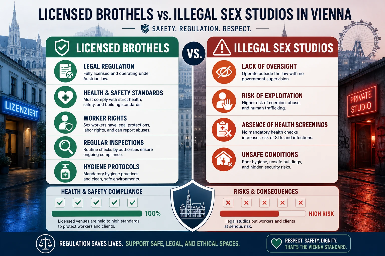 Are Licensed Brothels Safer Than Illegal Sex Studios? infographic