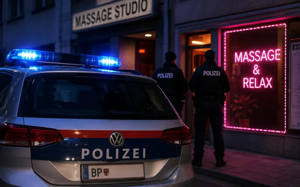 Police Crack Down on Illegal Prostitution in Innsbruck Massage Studios